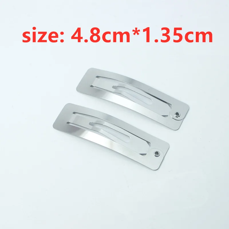 100 шт. шпильки для волос из нержавеющей стали заколки девочек можно мыть BB