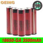 Новейшая перезаряжаемая литиевая батарея NCR 18650ga 20a, 2020 V, 3,7 MAH, 3500, используется для игрушечного фонарика, плоская панель, 18650