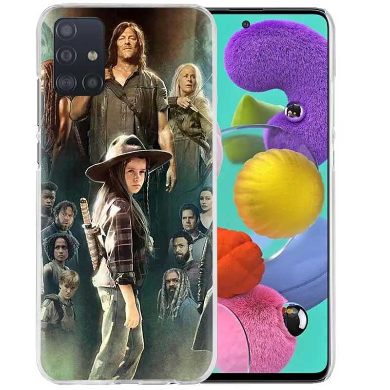 Горячий телевизор Ходячие мертвецы чехол для Samsung Galaxy A51 A71 5G M31 M21 A91 A41 A31 A11 M51 M11 S20