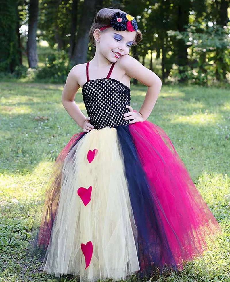 Детское платье-пачка с розовым сердечком вязаное крючком платье из тюля на