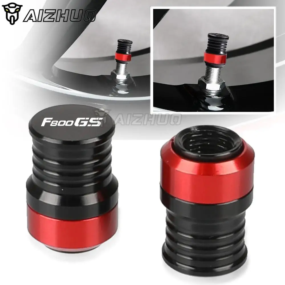 

F 800GS ADVENTURE Motorcycle CNC Aluminum Tire Valve Air Port Cover Stem Caps FOR BMW F800GS F800 GS AdventuRe 2008 2009-2021