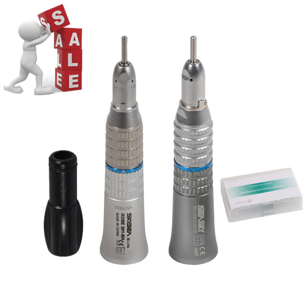 

2 type Outside water supply Dental NSK Style Straight Nosecone Turbine Low Speed Handpiece Standard E-Type Connection SKYSEA B/Y