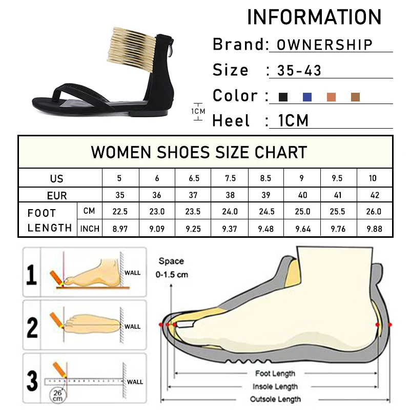 Женские летние сандалии гладиаторы с металлической молнией модные женские