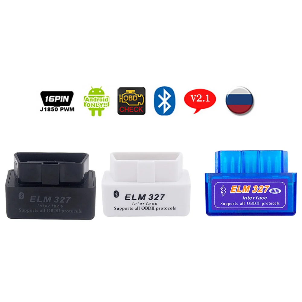 ELM 327 OBD2 Автомобильный сканер для диагностики инструмент BMW E39 E46 E90 E60 F34 F10 X3 V2.1 ELM327
