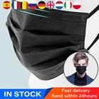 4 слойные, бесплатная доставка черная маска фильтр Mascarillas одноразовые маски для лица Анти-пыль безопасный PM2.5 защитный Audalt Испания, Франция