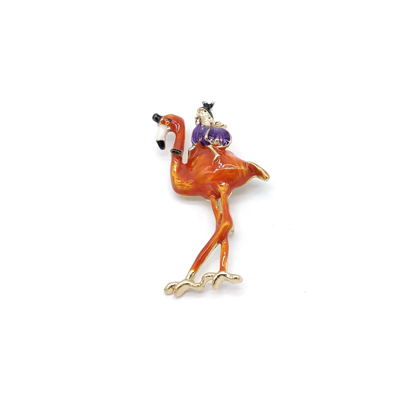 

PD BROOCH Berlin Girl Jewelry Enamel Dripping Oil Cartoon Little Girl Deer Simple Clothing Accessories Brooch Gift Jewelry