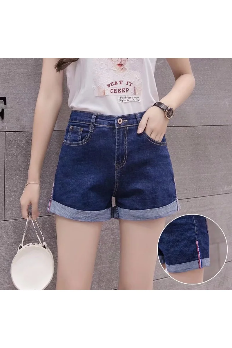 Ковбойские шорты женская летняя Корейская версия эластичные облегающие с