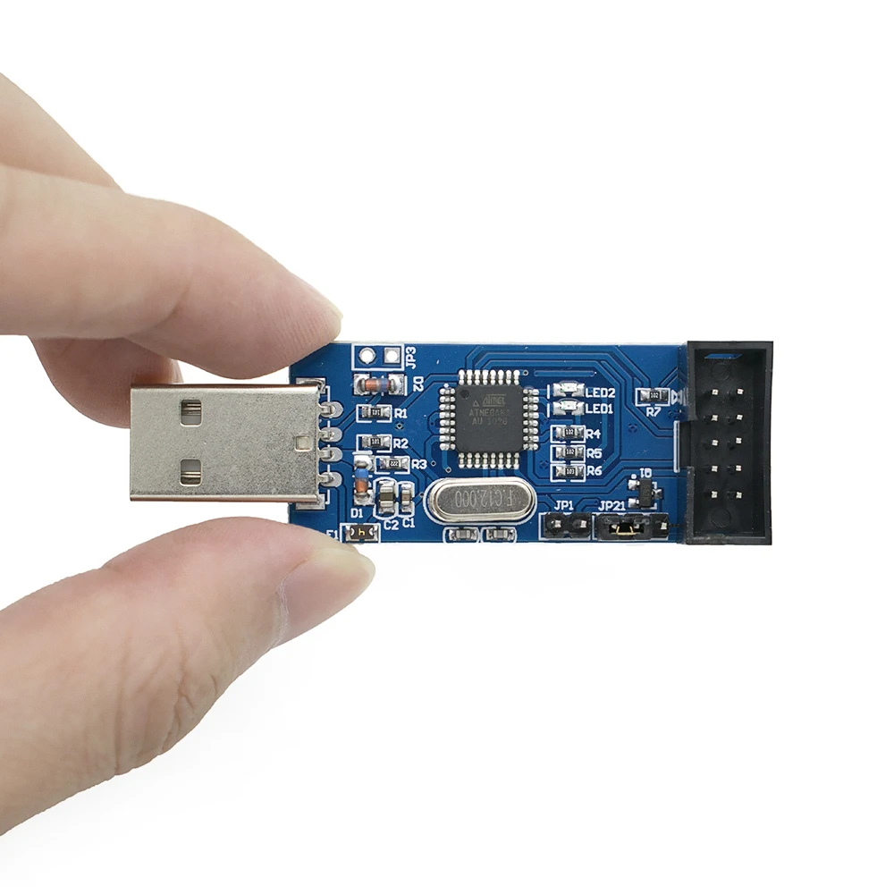 1 шт. USBASP USBISP AVR программист USB ISP USB ASP ATMEGA8 ATMEGA128 Поддержка Win7 64K