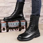 Мужские ботинки; Модная кожаная одежда; Зимние ботинки для мужчин; Модная повседневная мужская обувь; Сохраняющие тепло зимние ботинки; Мужские военные ботинки