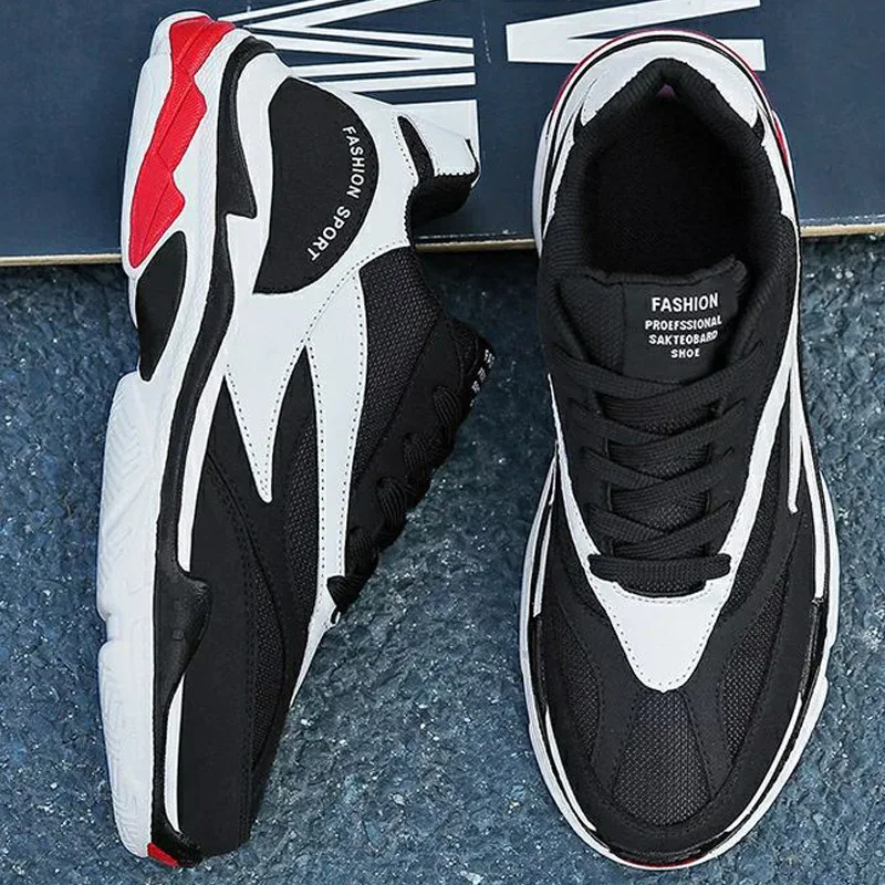 

KUYOMENS Men's Casual Shoes Fashion Sneakers Men Flat Shoes Trend Comfort Shoes Man Breathable Mesh Movement Tzapatos De Hombre