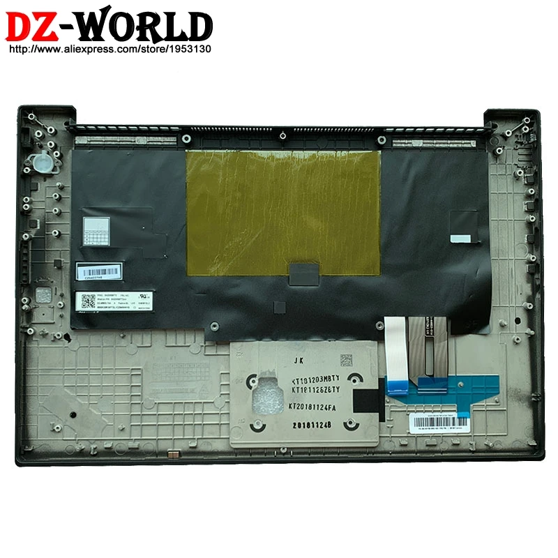 Barato Cubierta Superior Con Reposamanos Para Ordenador Portátil, Cubierta Superior Con Teclado Retroiluminado De España Latina Para Lenovo Thinkpad X1 Extreme P1 1ª Generación, 01YU817, Nuevo/Original