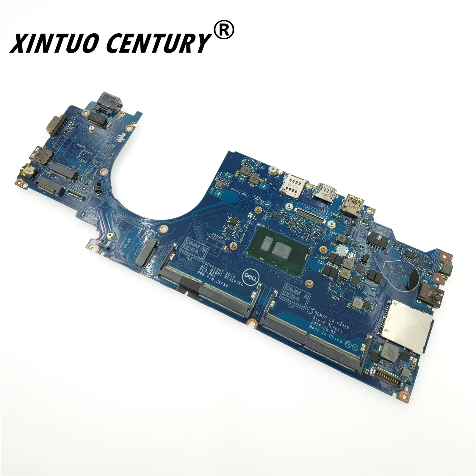 Online CN-08DT9H 08DT9H 8DT9H Für Dell Latitude 5490 Laptop Motherboard I5-7300U 2,6 GHz Getestet