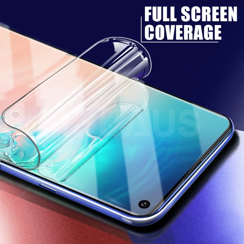50D полная изогнутая Гидрогелевая пленка для samsung Galaxy S10E S9 S8 S10 Plus Защитная пленка для samsung S7 Edge A6 A8 мягкая пленка
