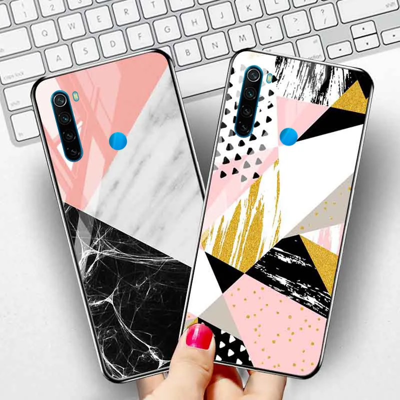 Redmi Note 9S 9 Pro чехол из закаленного стекла для Xiaomi 8T 8 7 мягкий Mi 10 Lite 9T A3 Poco F2 X3