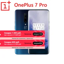 Мобильный телефон Oneplus 7 Pro с глобальной прошивкой, 6,67 дюймов, 4000 мАч, Android 9, Snapdragon 855, 6 ГБ ОЗУ, 128 Гб ПЗУ, смартфон