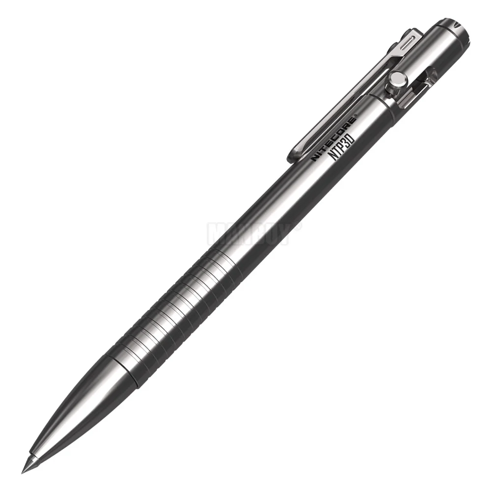 Nitecore NTP30 Болт действие титановый сплав тактическая ручка Самообороны наружные армейские инструменты эргономичный вольфрамовый стальной конический наконечник