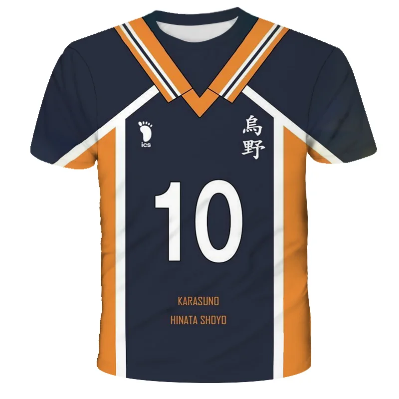 Детский Haikyu! Kpop повседневные футболки Харадзюку для мальчиков и девочек любят