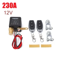 12v 230a car battery disconnect cut off isolator master positivenegative universal integrated wireless remote control