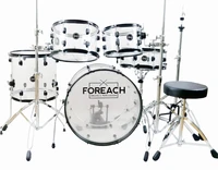 seamless clear crystal acrylic drum set