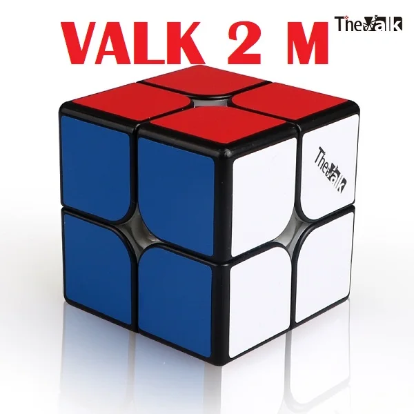 Qiyi-cubo m&aacute;gico Valk2 M/LM magn&eacute;tico, cubo m&aacute;gico valk2M, 2x2x2, cubo m&aacute;gico valk 2 LM-4