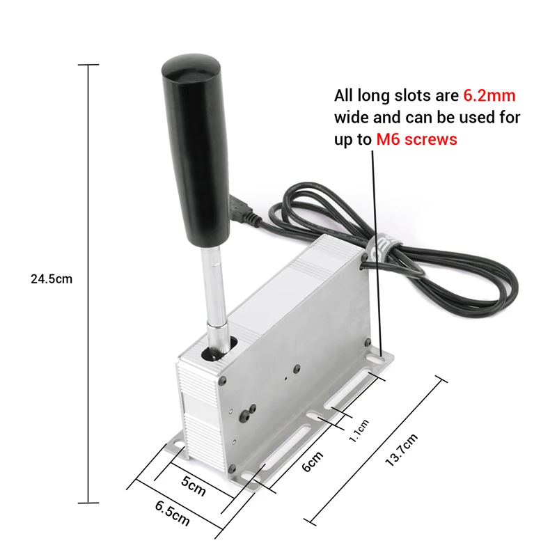 Замена USB части последовательного переключателя для Dirt WRC Assetto Corsa LFS ETS Forza Horizon 4 Используйте для win10 win7 XP PC.