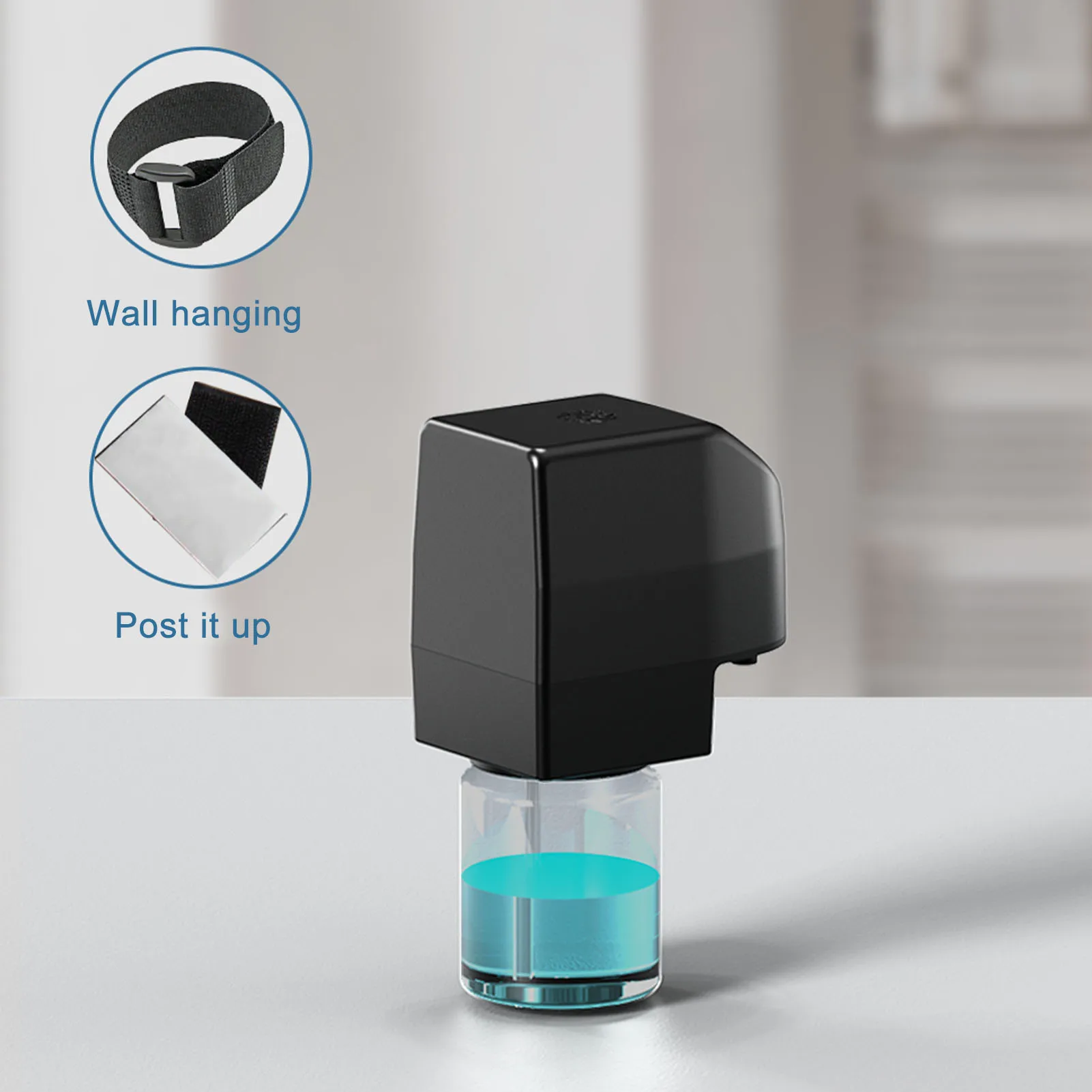 

Mini Automatic Soap Dispenser Touchless Rechargeable Or Connect To The Power Supply Liquid Soap Dispenser Gel Hand Sanitize