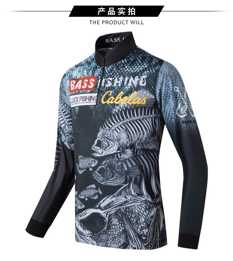 Luya, одежда для рыбной ловли, одежда для защиты от солнца, мужская, ледяная, шелковая, анти-москитная, УФ, одежда для рыбалки, летняя, для улицы, ventil