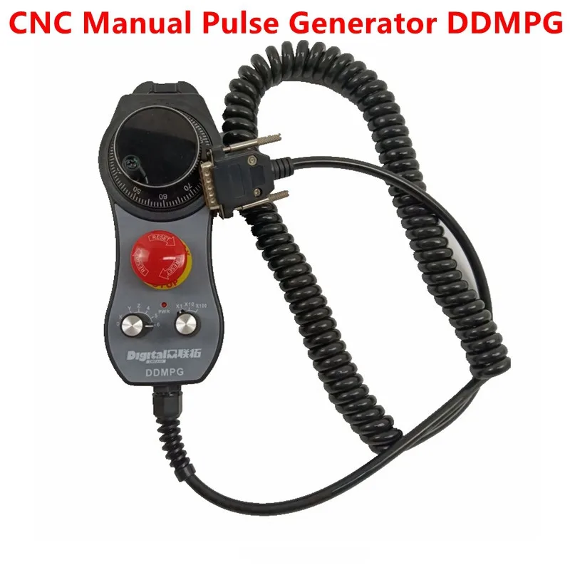 New CNC Pulse Generator 100 Pulse 5VDC Rotary Encoder Handwheel MPG CNC Manual Pulse Generator DDMPG For Building Material Shops