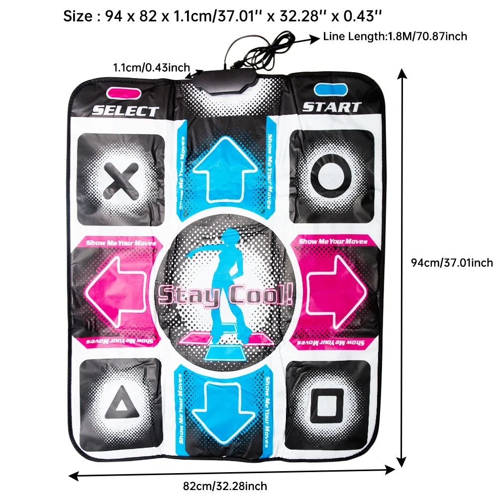 Танцевальный коврик USB|Спортивные игры| |