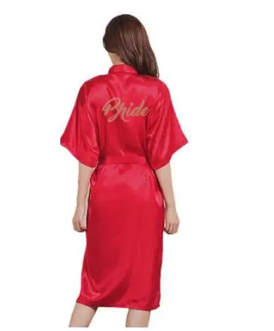 TJ02 женский халат с буквенным принтом для невесты подружки мамы платья вечерние