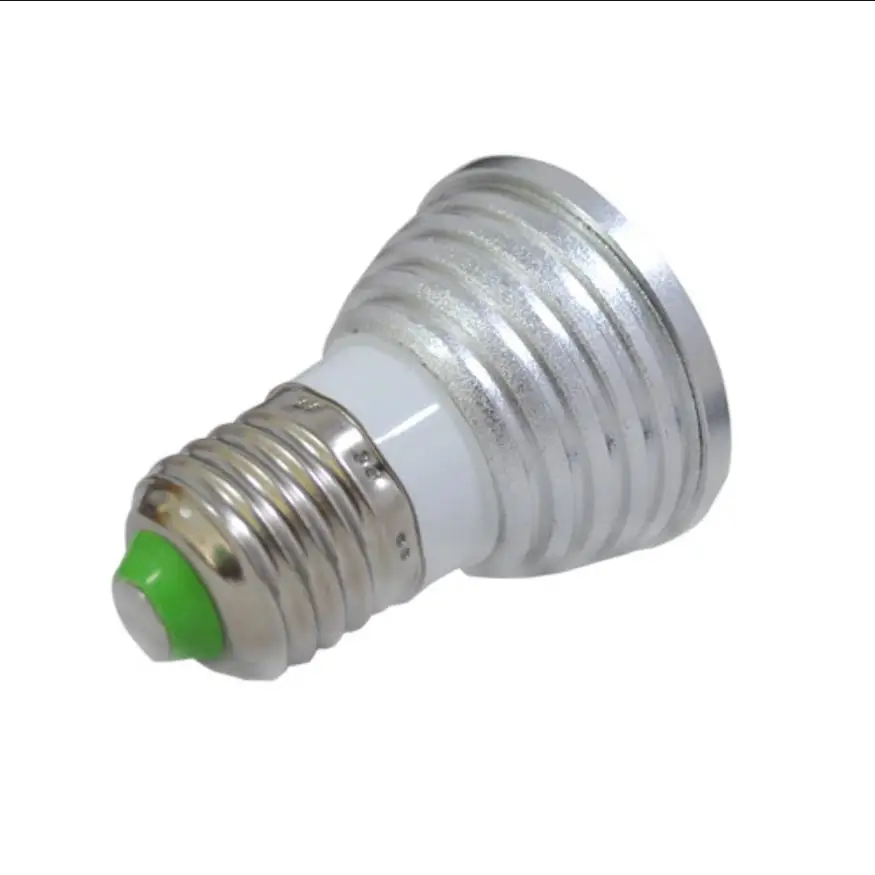 4 Вт Точечный светильник RGB Светодиодная лампа E27 с регулируемой яркостью Bombilla