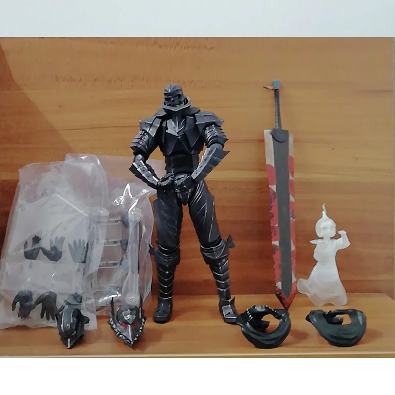 Berserk кишки Beruseruku фигурки игры 410 черный человек-меч ПВХ экшн-модели игрушки в