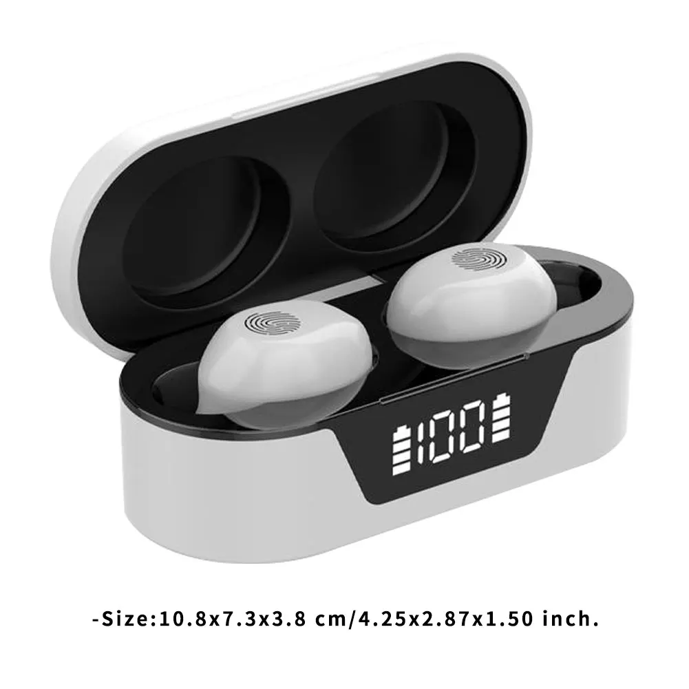 

TWS Wireless Headphone Bluetooth 5.0 Earphone LED Display Earbuds With Microphone Stereo Sport Waterproof Headsets Touch Control
