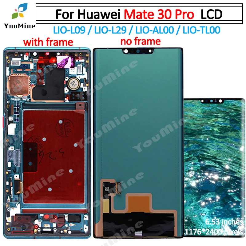 Для Huawei mate 30 pro ЖК дисплей сенсорный экран дигитайзер LIO L09 L29 AL00 сборка Замена для