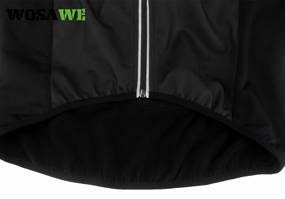 WOSAWE Водонепроницаемая термальная велосипедная куртка осень зима теплая одежда