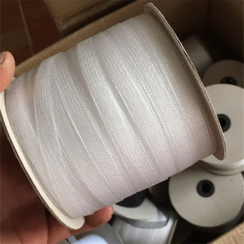 300yards by Roll 0.3-2cm Soft Polyester Hair Horse Mesh Braid Ribbon Great for the Bottom of Skirts or Wedding Dress