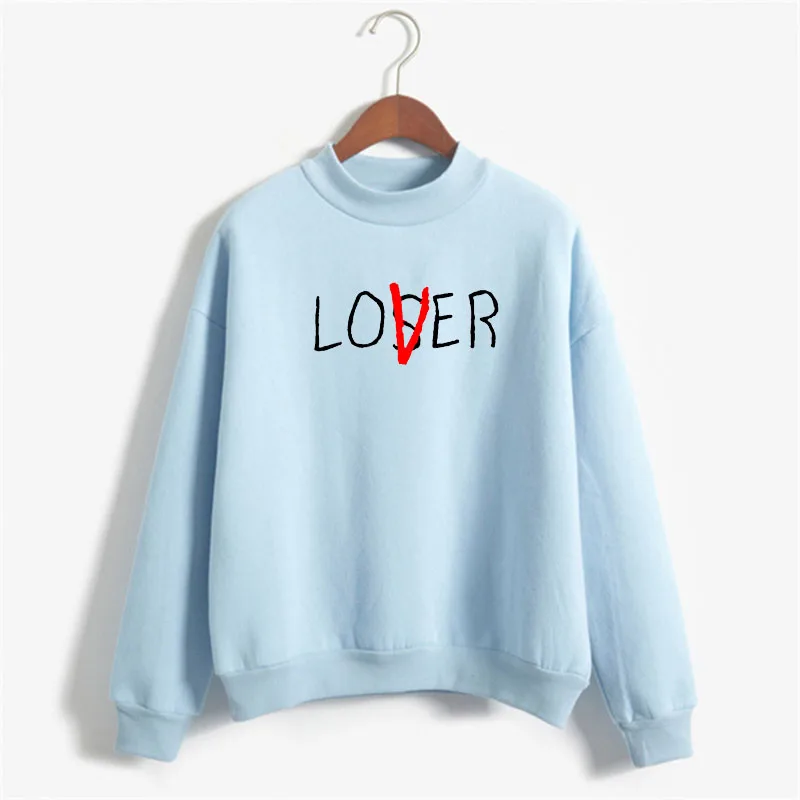 Новинка 2019 Толстовка для клуба неудачники из фильма оно Женская Повседневная с длинным рукавом в стиле