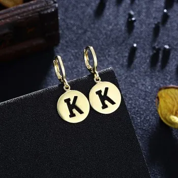 

korean fashion piercing Silver 925 Hoop stud dangle Hanging Earrings for women teens 2021 trend jewelry Ear cuffs Hollow K
