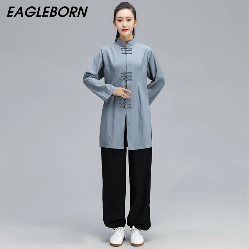 Новый костюм Тай Чи Кунг фу для женщин китайские боевые искусства одежда