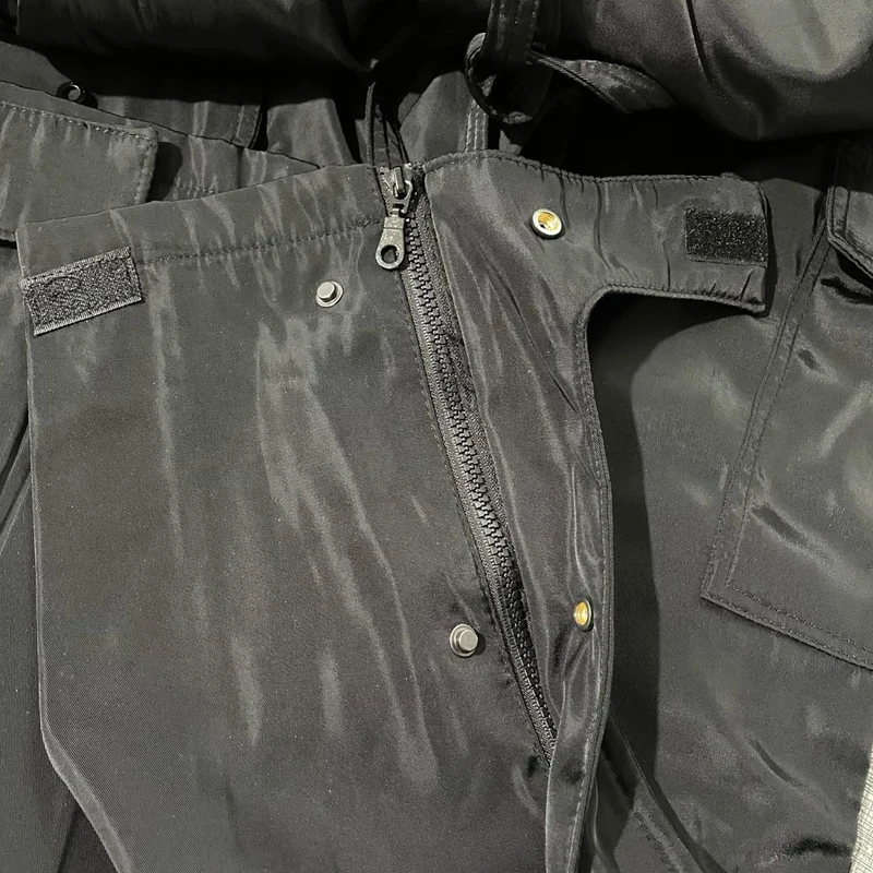 

Side Striped Button Pants Men Hip Hop Joggers Harajuku Black Track Cargo Pants Sweatpants Casual Mens Trousers Korean Clothes