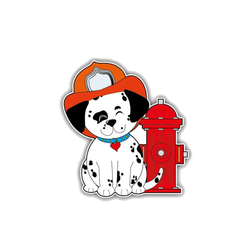 

Creative Fine Puppy Firefighter Stickers Car Styling Decoration Door Body Window Vinyl Stickers Colorful Funny Sticker Kk11*10cm