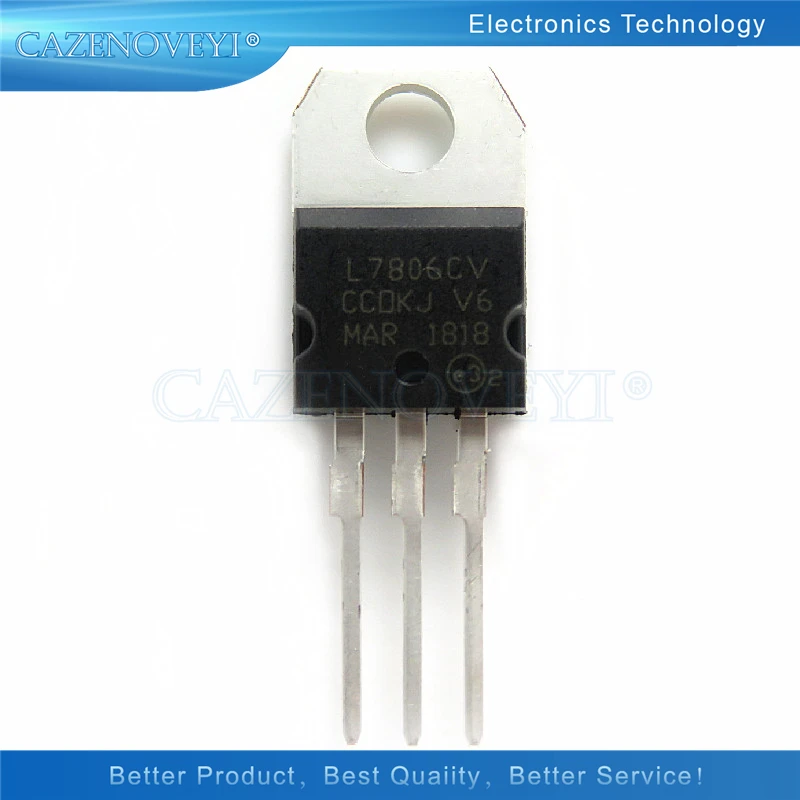 10 шт./лот L7806CV L7806 7806 LM7806 MC7806 TO 220 В наличии|Интегральные схемы| |