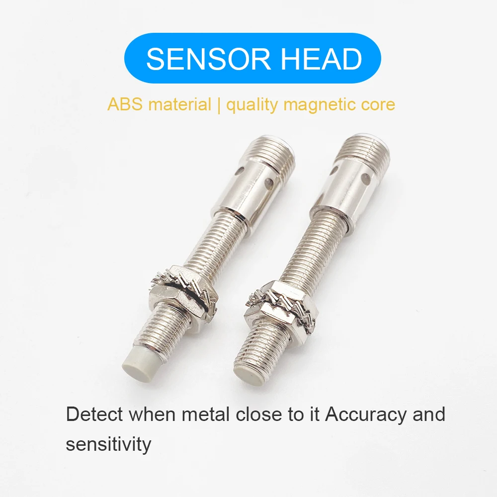 Cloweit IP65 M8 Inductance Proximity Sensor NPN PNP DC10-30V 4pin M12 Connector Cylindrical Metal Approach Switch LJ8A3 Serie |