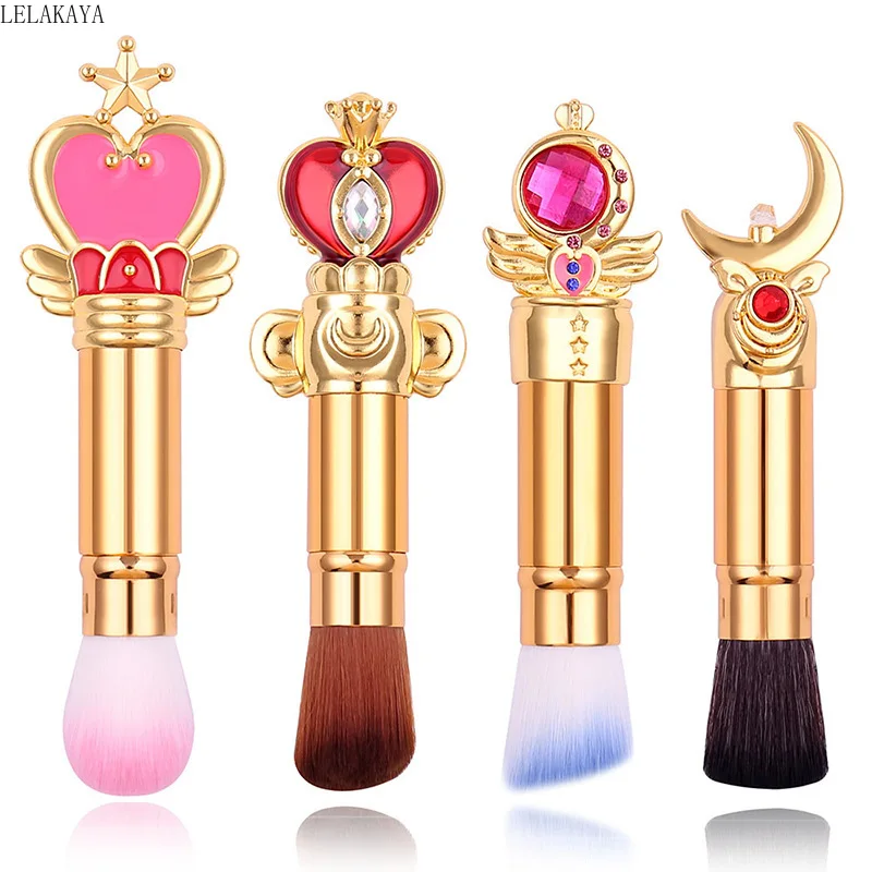 Аниме-Волшебная палочка кисть Card captor Sakura фигурку тени для век Moon макияж кисти