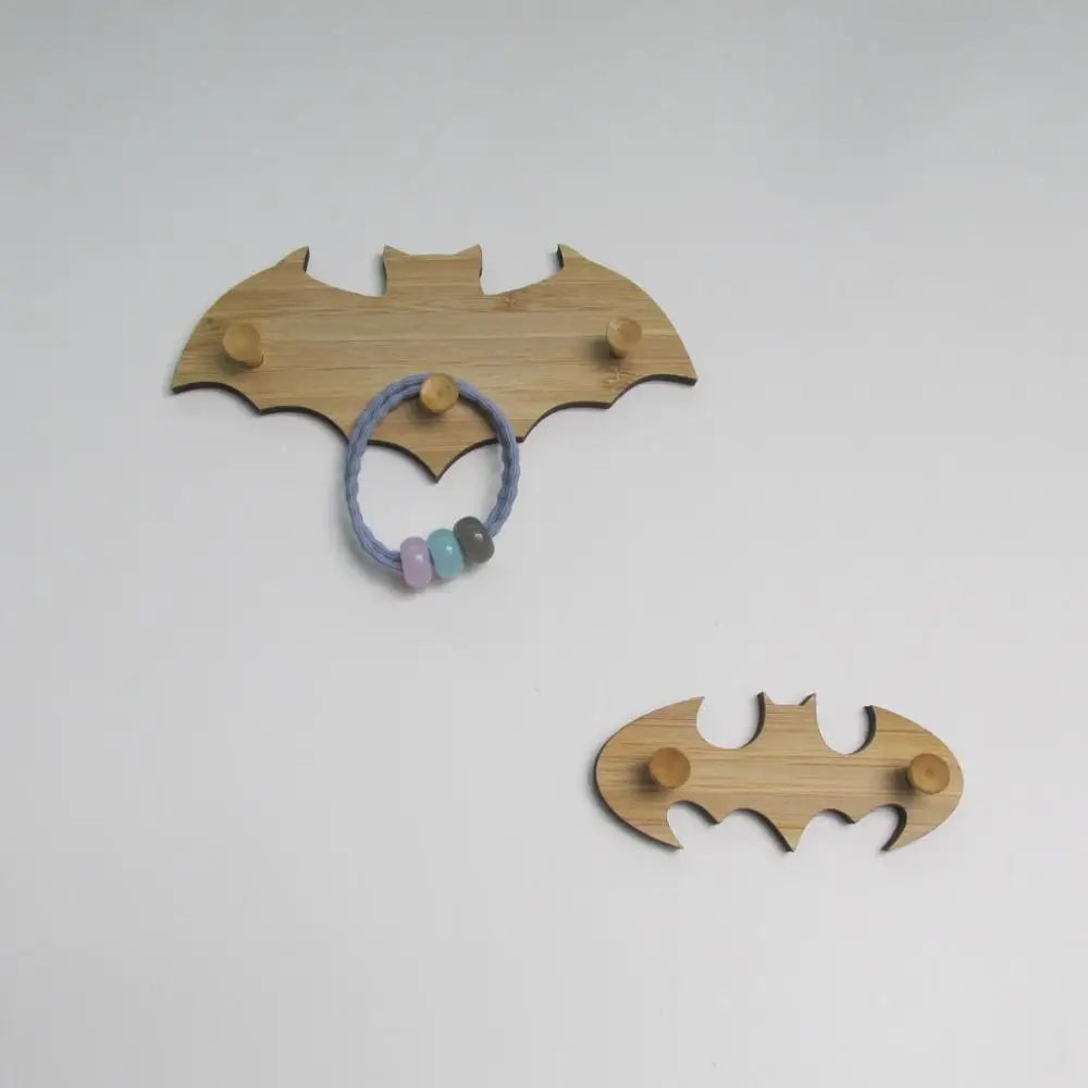 Держатель для ключей из бамбукового дерева декоративные вешалки | Дом и сад