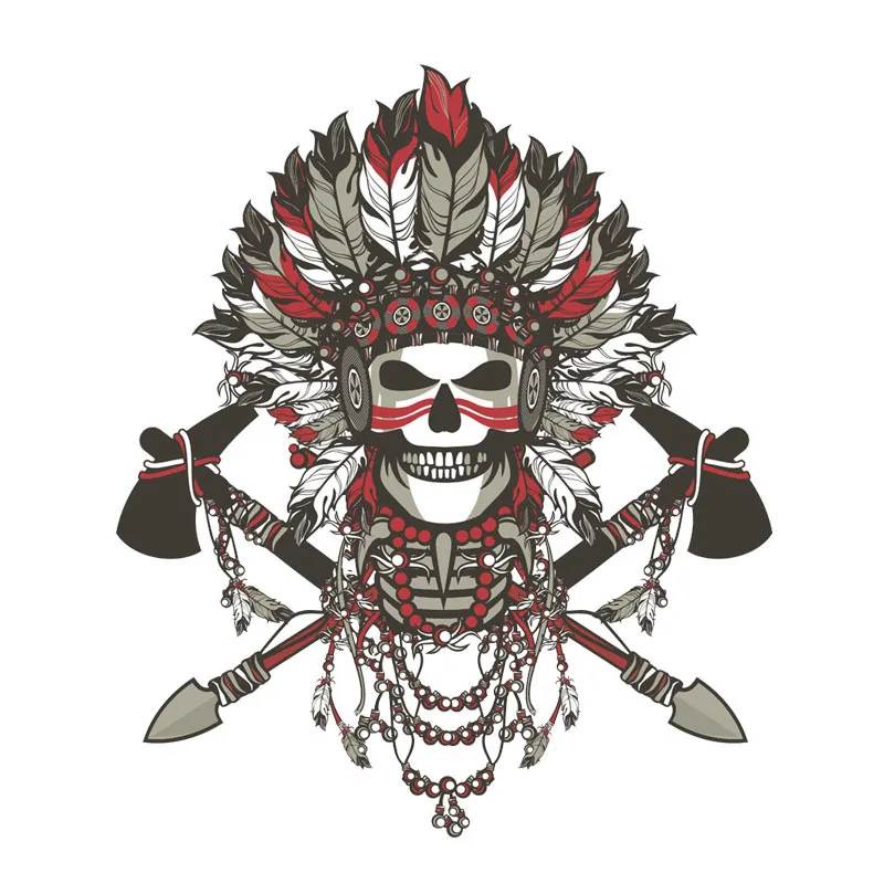 11 см * 13 креативный индийский Скелет Забавный корпус ПВХ автомобиль аксессуары