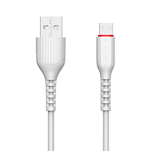 Micro White Jellico 3 в 1, USB кабель для iPhone, samsung, Xiaomi, мульти быстрая зарядка, микро USB кабель для мобильного телефона, usb type-C кабель - Цвет: Micro White