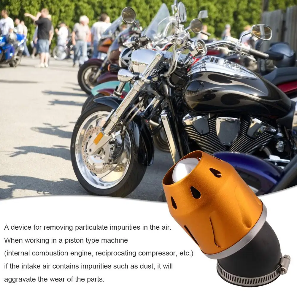 

Общие мотоцикл с грибовидной головкой воздушный фильтр очиститель прямая горловина 35/48 мм Алюминий сплав Аксессуары для мотоциклов