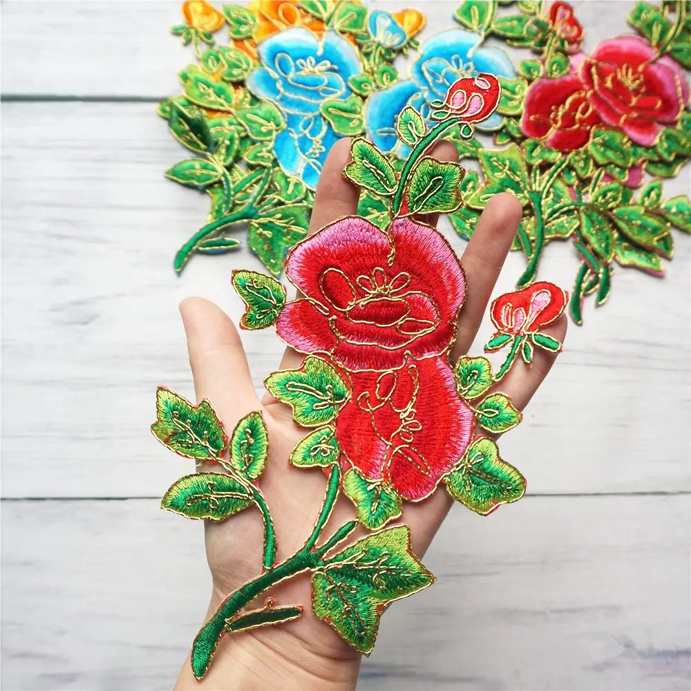 2 шт. нашивки с листьями и цветами | Дом сад