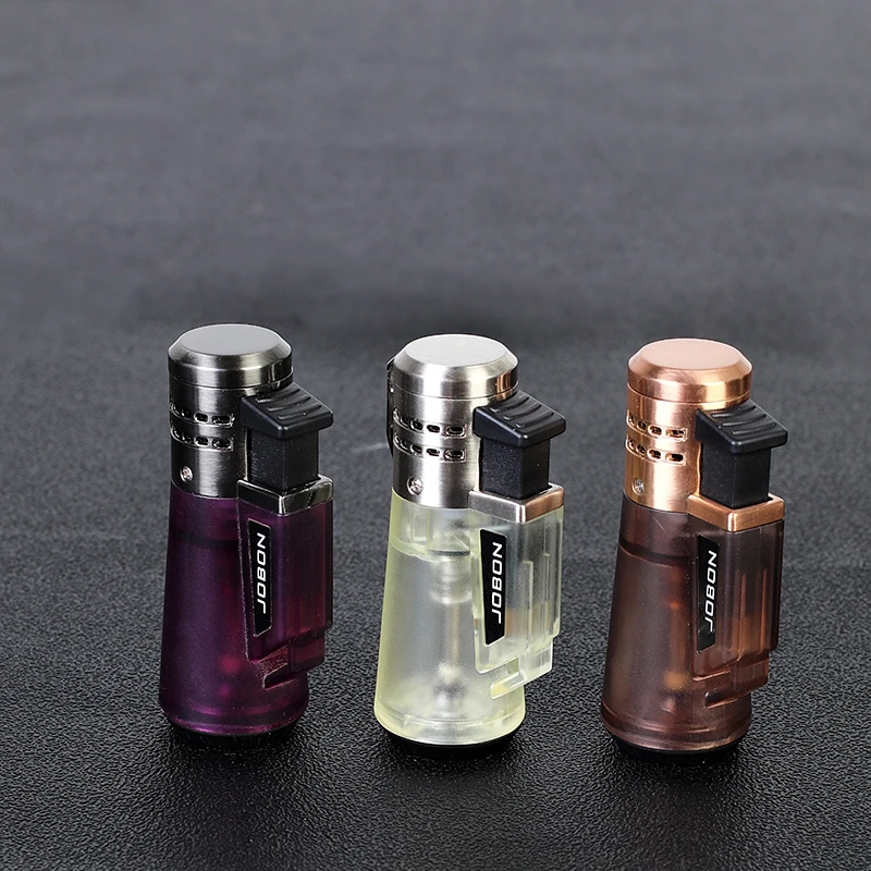 Три турбо зажигалки газовая зажигалка электронные металлическая мини-зажигалки